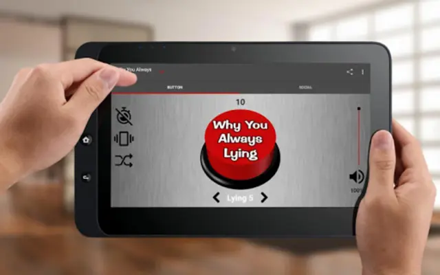 Why You Always Lying Button android App screenshot 1