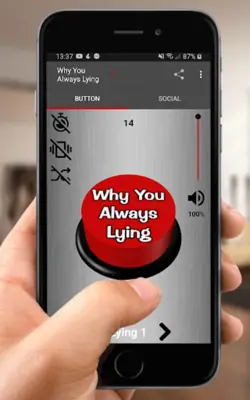 Why You Always Lying Button android App screenshot 3